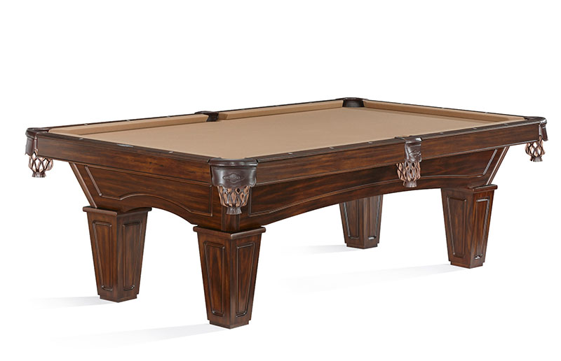 Brunswick Allenton American Pool Table Tuscana Finish with Tapered